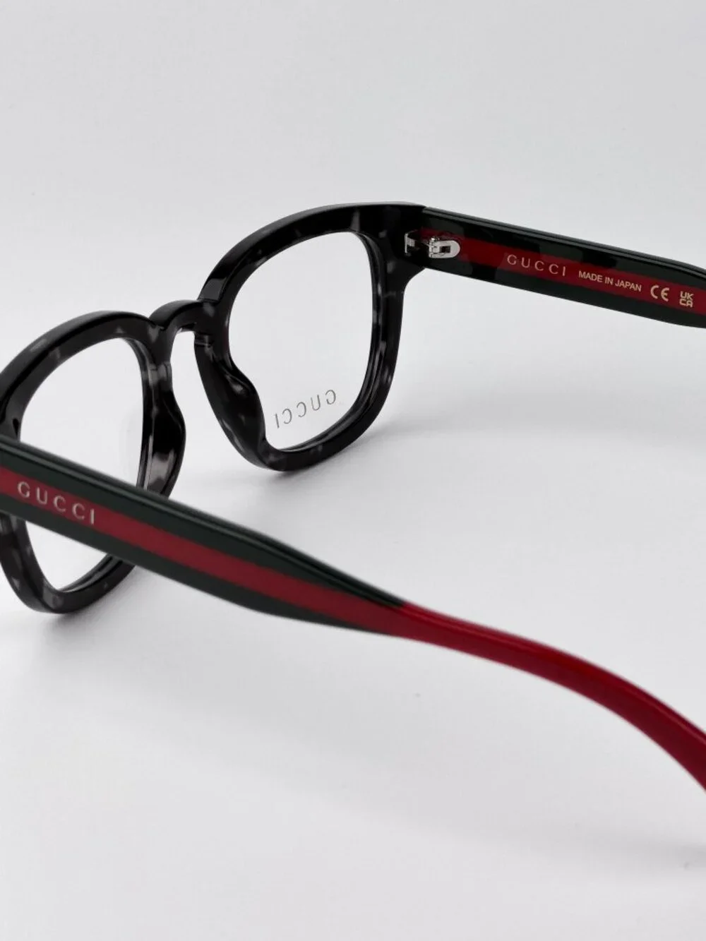 Gucci Men’s Eyeglasses | Grey Havana Square Frame | GG1992O 002 | NEW AUTHENTIC